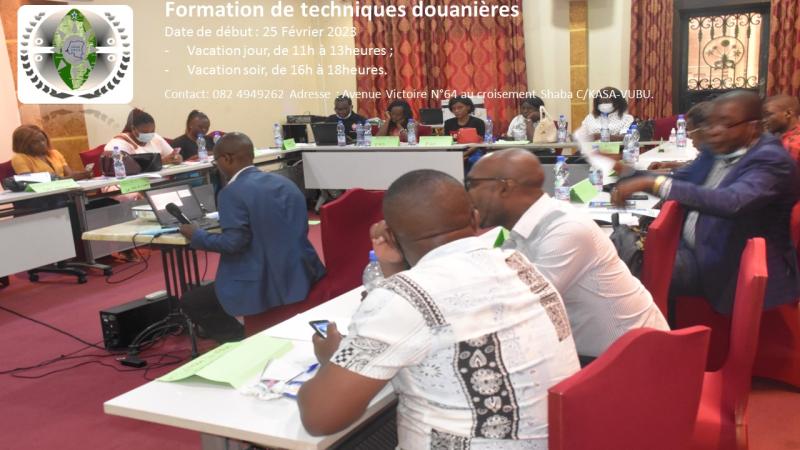 FORMATION DE TECHNIQUES DOUANIERES SUR LE DEDOUANEMENT DES MARCHANDISES